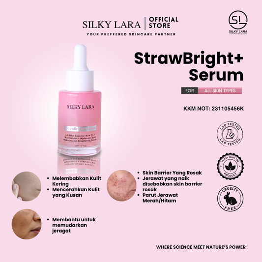 Silky Lara Strawbright+ Serum