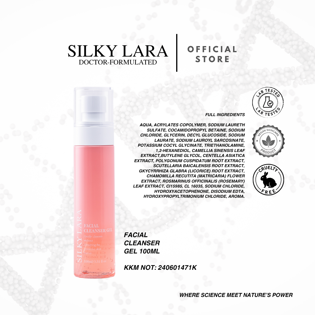 SILKY LARA COMBO A : SET PENJAGAAN KULIT LENGKAP