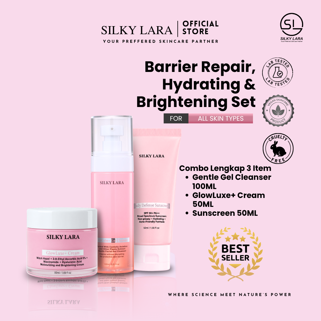 Silky Lara Hydrating Series Skincare Set: Repair Barrier