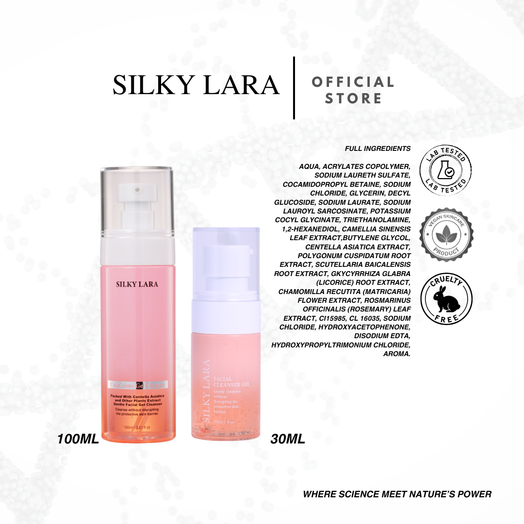 Silky Lara Pencuci Muka Gentle Facial Gel