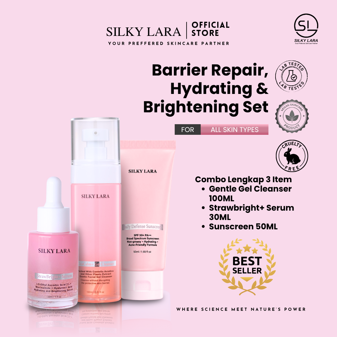 Silky Lara Hydrating Series Skincare Set: Repair Barrier