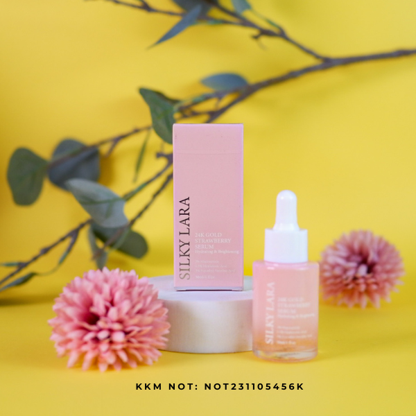 L002 Silky Lara 24K Strawberry Serum