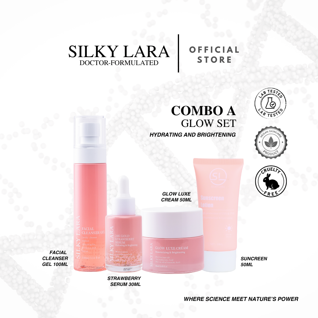SILKY LARA COMBO A : SET PENJAGAAN KULIT LENGKAP