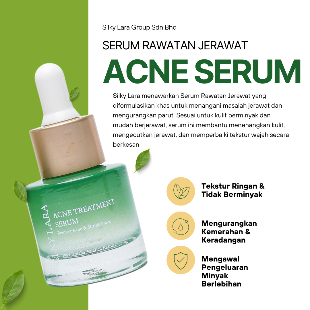 SILKY LARA ANTI-ACNE SERUM ( SALICYLIC ACID 2%)