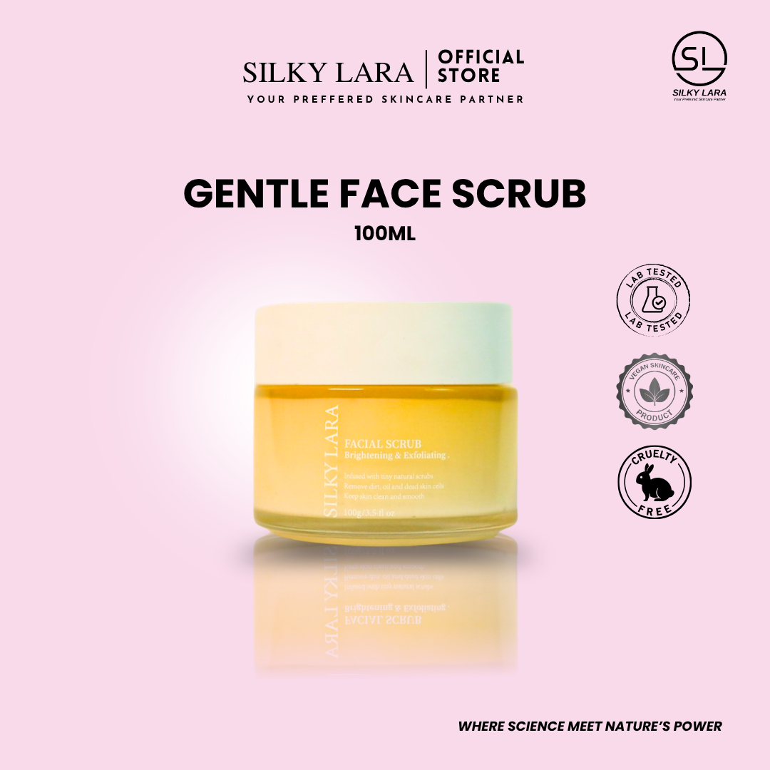 Silky Lara Facial Scrub Exfoliating & Brightening