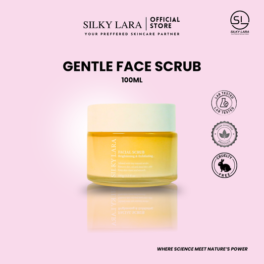 Silky Lara Facial Scrub Exfoliating & Brightening