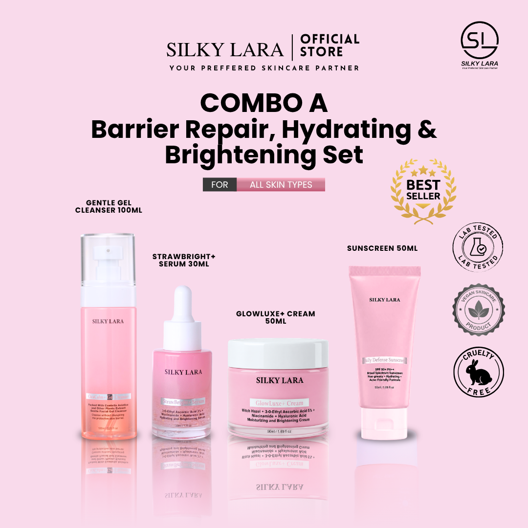 Silky Lara Hydrating Series Skincare Set: Repair Barrier