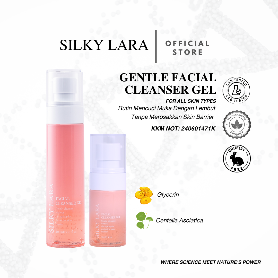 Silky Lara Pencuci Muka Gentle Facial Gel