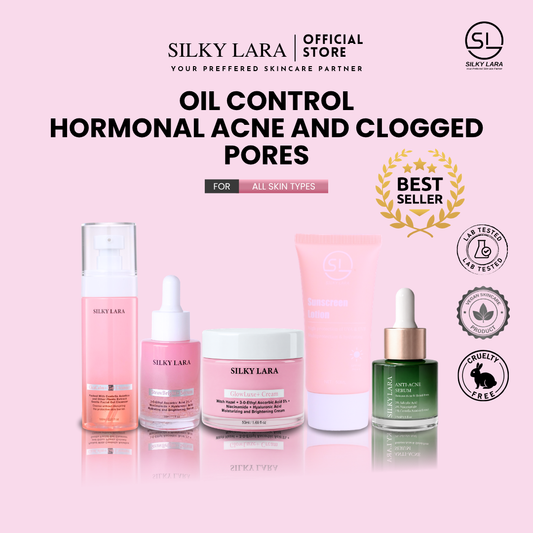 Silky Lara Acne and Oily Skin Series Skincare Set