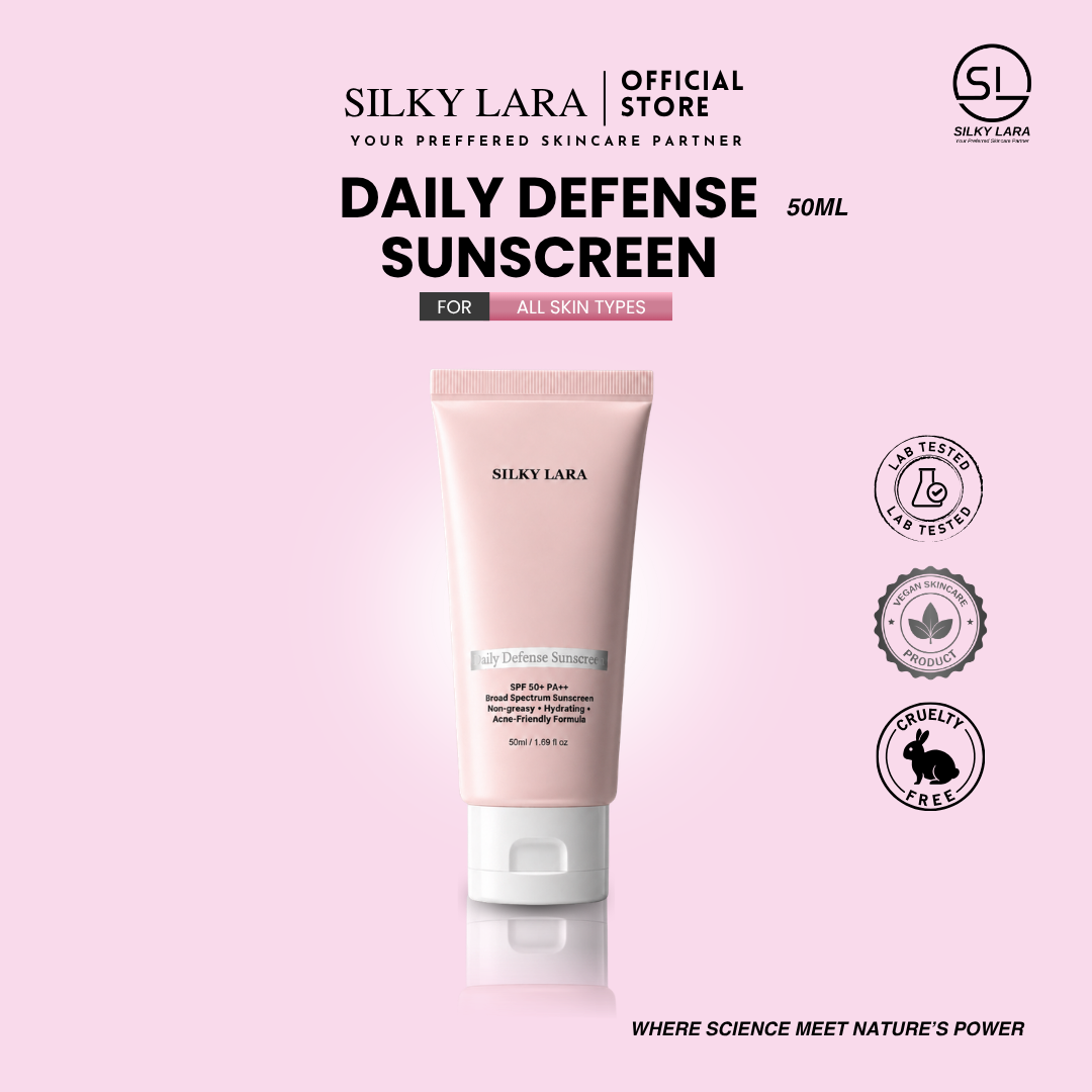 Silky Lara Sunscreen SPF40++ 50ML (Skincare)