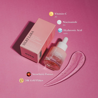 L002 Silky Lara 24K Strawberry Serum