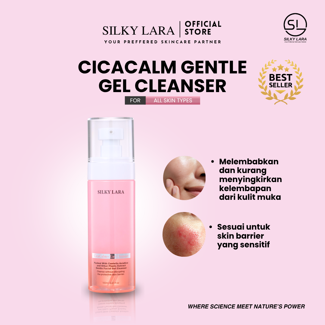 Silky Lara CicaCalm+ Gentle Gel Cleanser