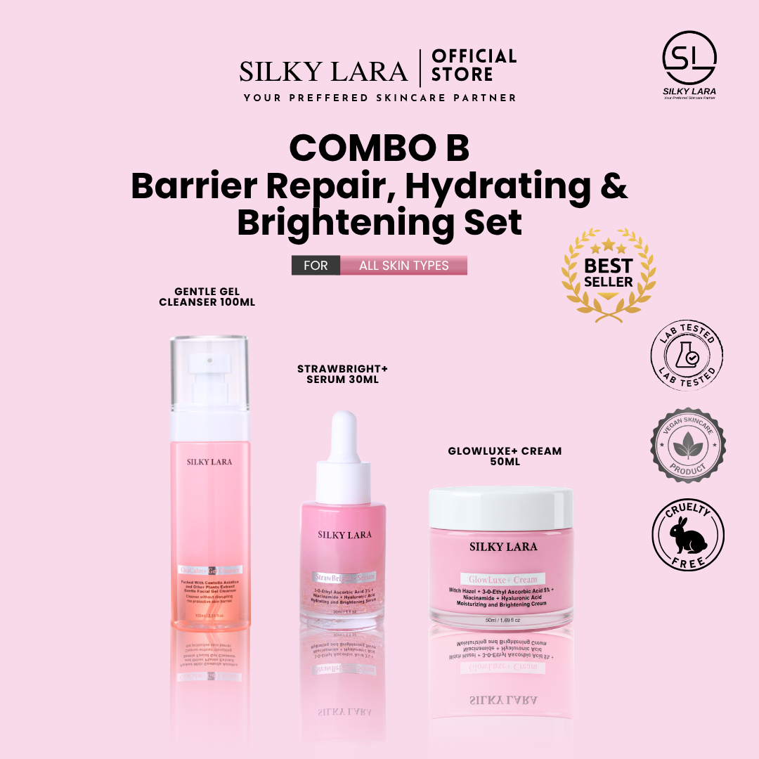 Silky Lara Hydrating Series Skincare Set: Repair Barrier
