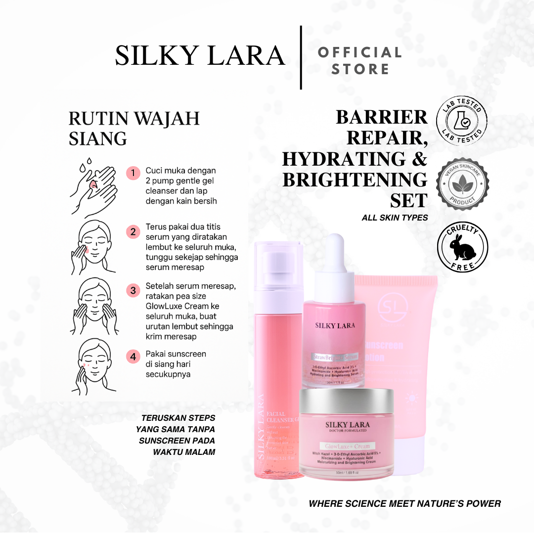 Silky Lara Hydrating Series Skincare Set: Repair Barrier