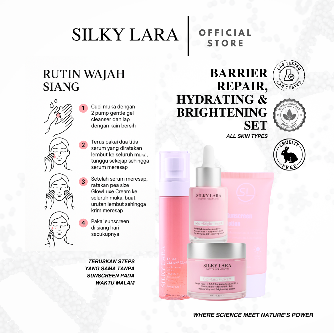 Silky Lara Hydrating Series Skincare Set: Repair Barrier