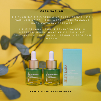 SILKY LARA ANTI-ACNE SERUM ( SALICYLIC ACID 2%)