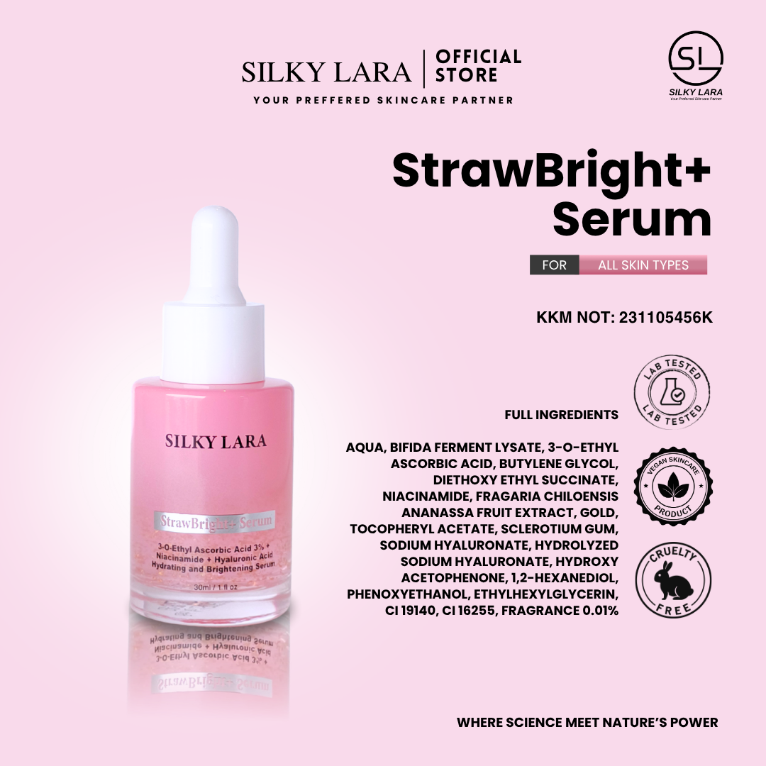 Silky Lara Strawbright+ Serum