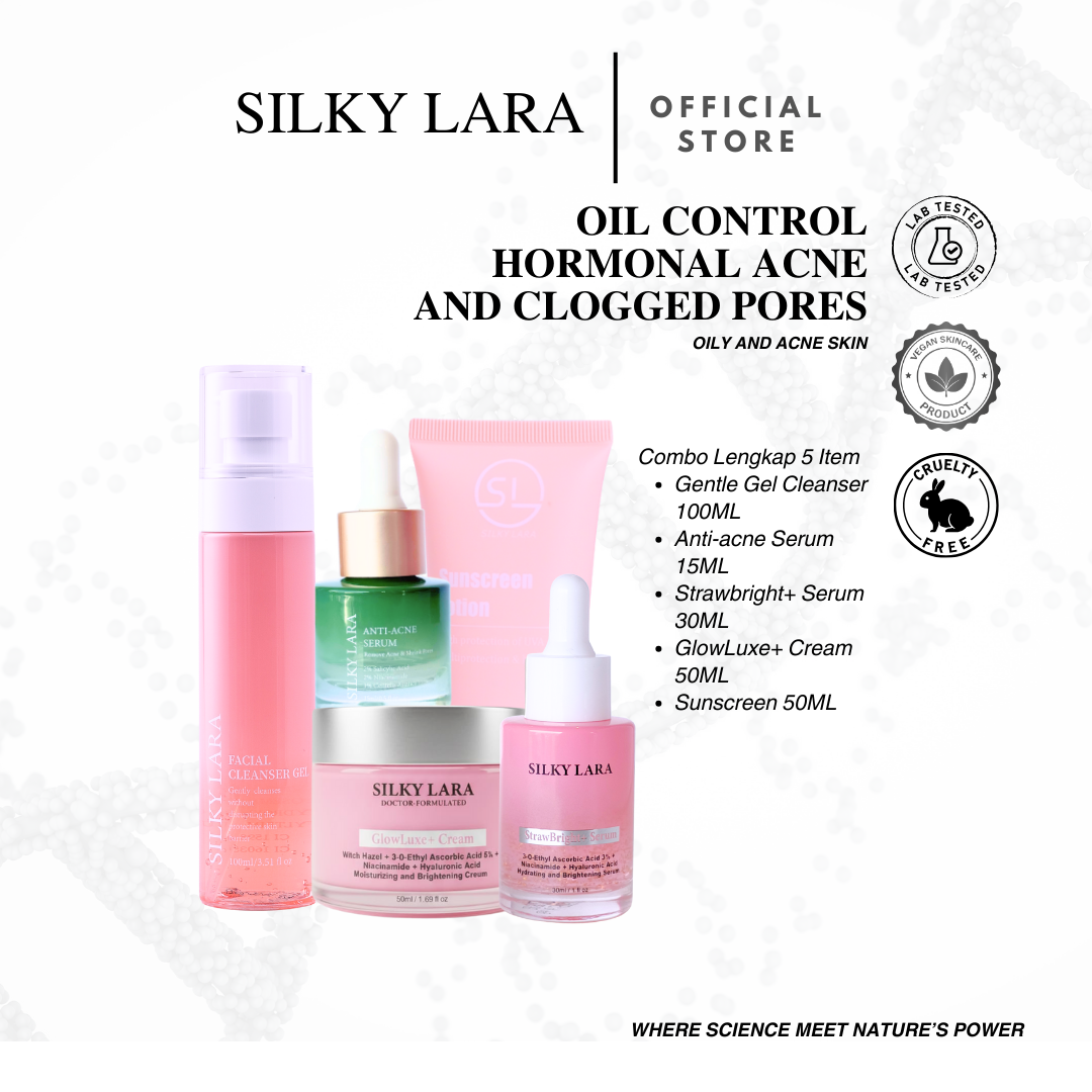 Silky Lara Acne and Oily Skin Series Skincare Set