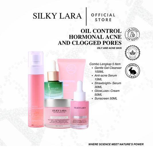 Silky Lara Acne and Oily Skin Series Skincare Set