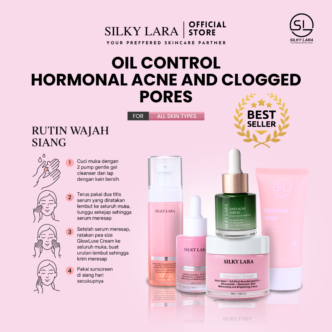 Silky Lara Acne and Oily Skin Series Skincare Set