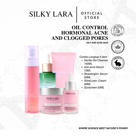 Silky Lara Acne and Oily Skin Series Skincare Set