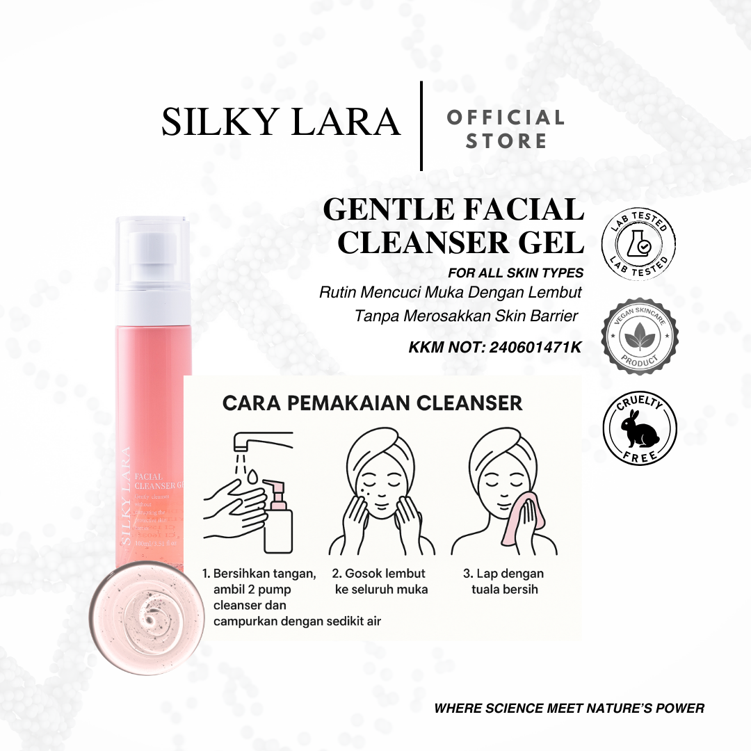Silky Lara Pencuci Muka Gentle Facial Gel