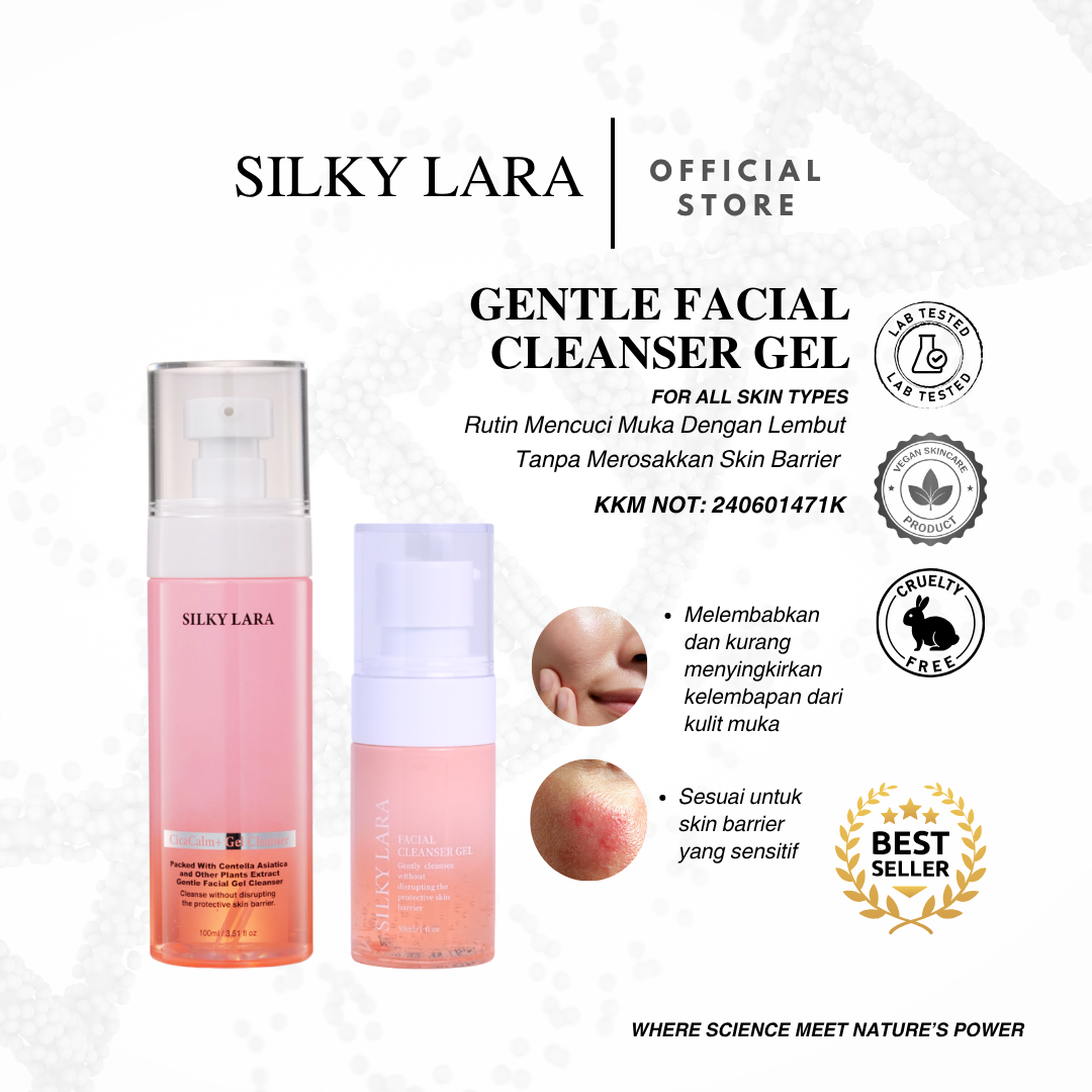 Silky Lara Pencuci Muka Gentle Facial Gel