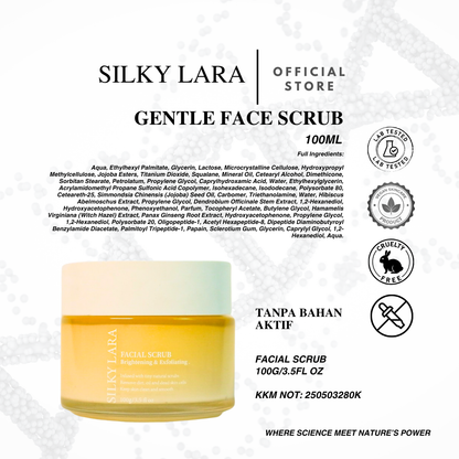 SILKY LARA COMBO F : DOUBLEEXFO COMPLETE SET( RUTIN PENJAGAAN LENGKAP TERMASUK EXFOLIATOR)