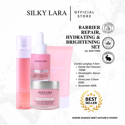 Silky Lara Hydrating Series Skincare Set: Repair Barrier