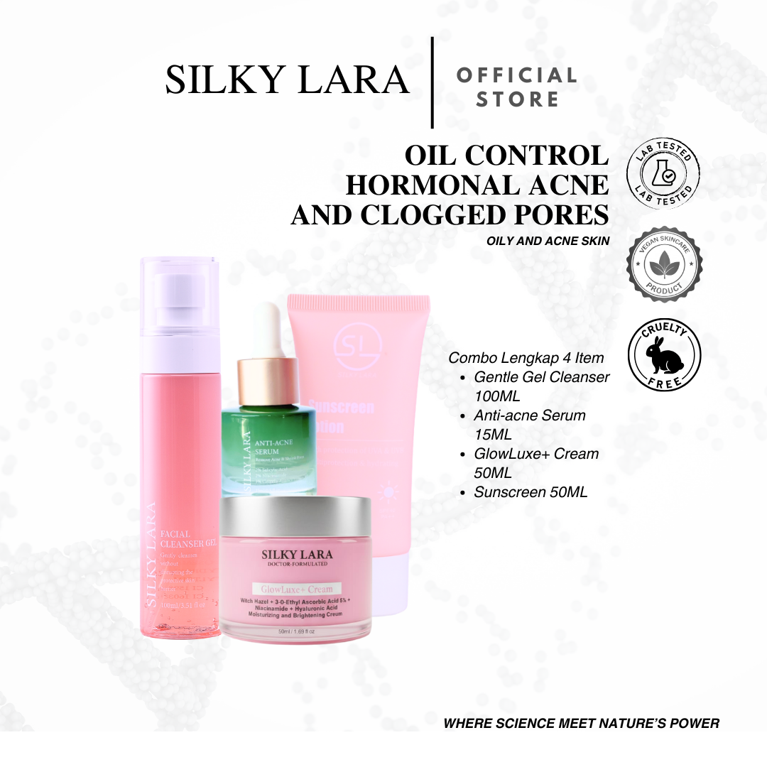 Silky Lara Acne and Oily Skin Series Skincare Set