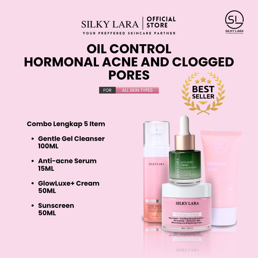 Silky Lara Acne and Oily Skin Series Skincare Set