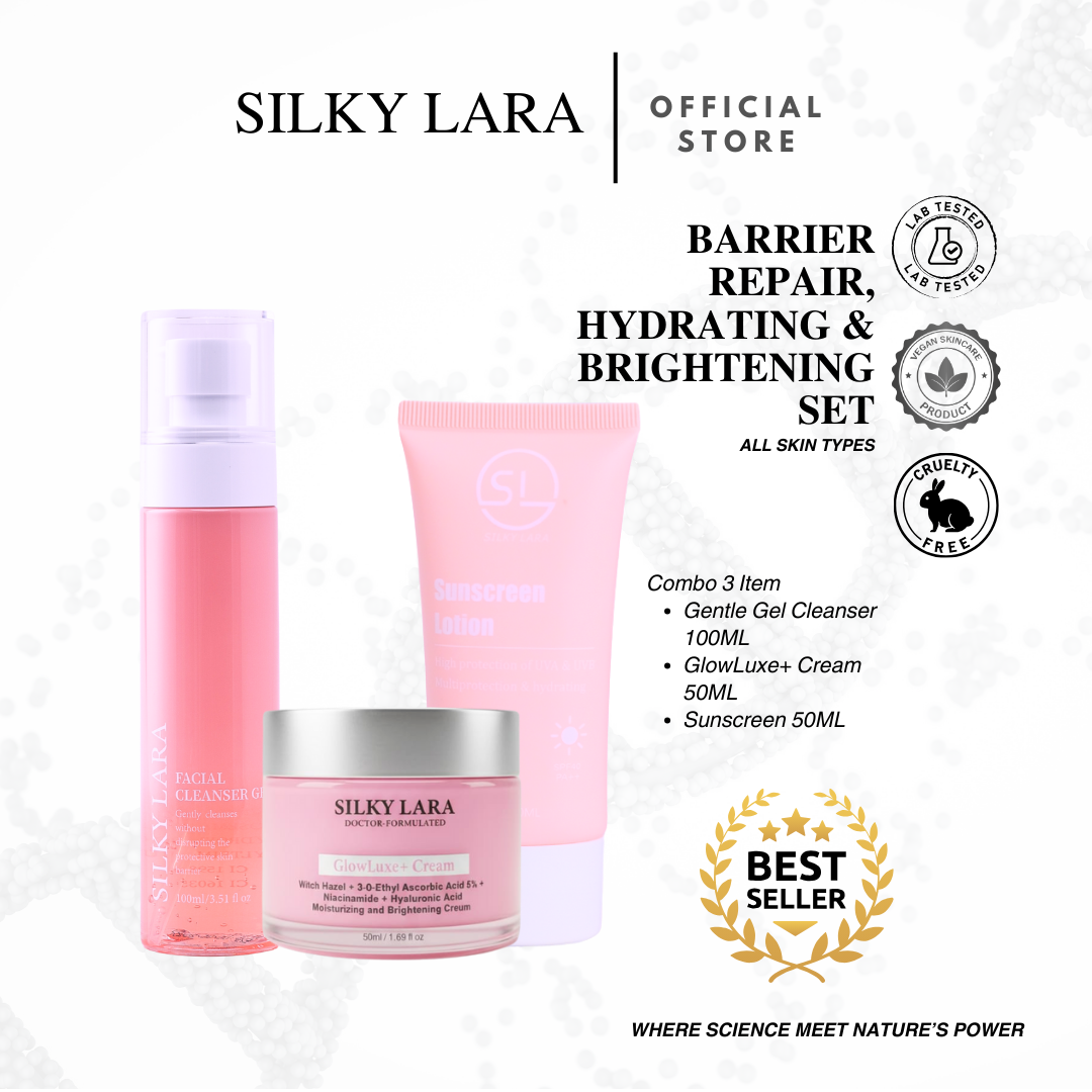 Silky Lara Hydrating Series Skincare Set: Repair Barrier