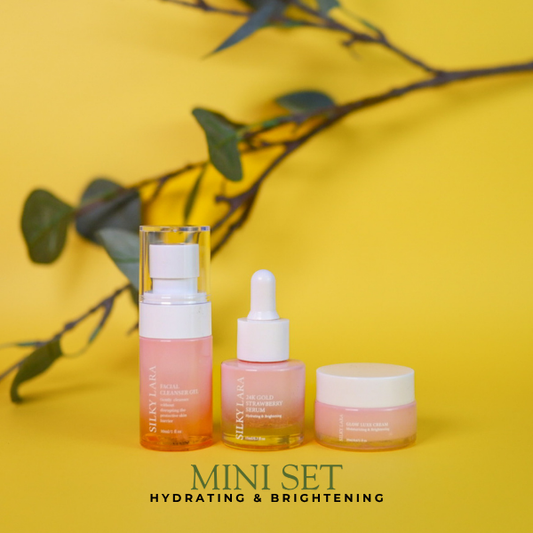SET TRAVEL/SET MINI (PENCUCI MUKA 30ML,SERUM MUKA15ML, GLOW LUXE CREAM 20ML)