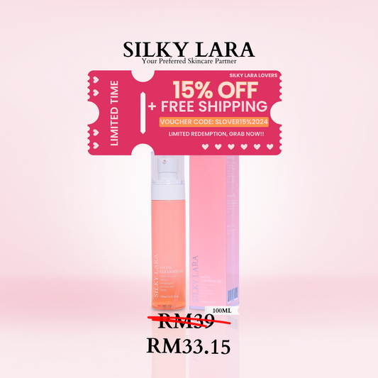 Silky Lara Facial Gel Cleanser 80ML