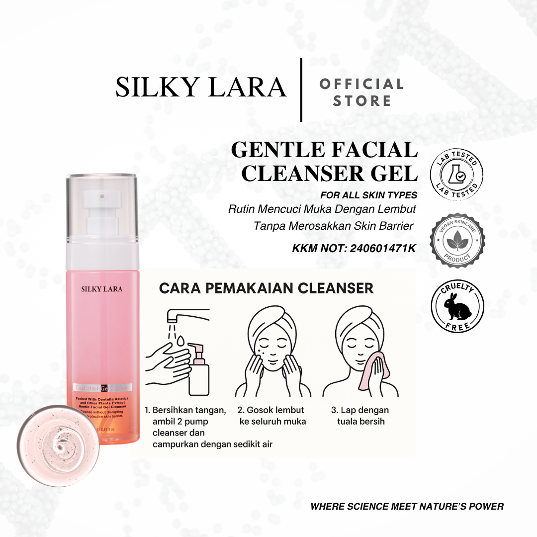 Silky Lara Pencuci Muka Gentle Facial Gel