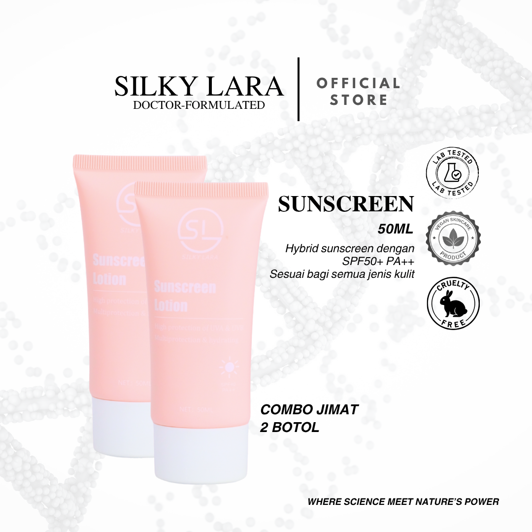 Silky Lara Sunscreen SPF40++ 50ML (Skincare)