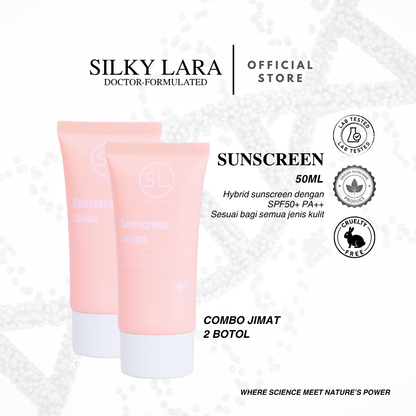 Silky Lara Sunscreen SPF40++ 50ML (Skincare)
