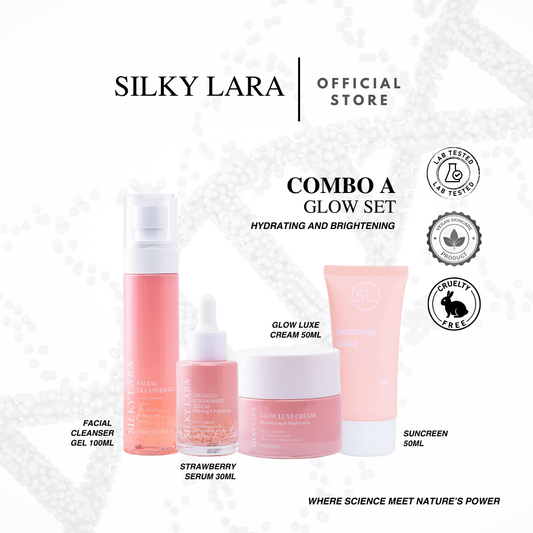 SILKY LARA COMBO A : SET PENJAGAAN KULIT LENGKAP