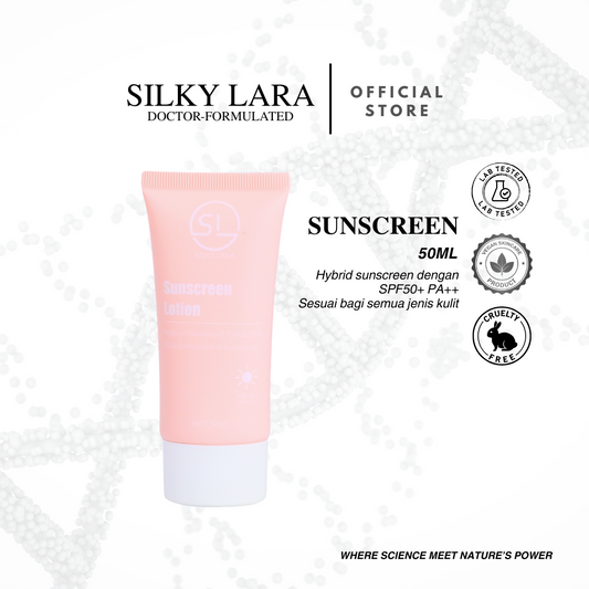 Silky Lara Sunscreen SPF40++ 50ML (Skincare)