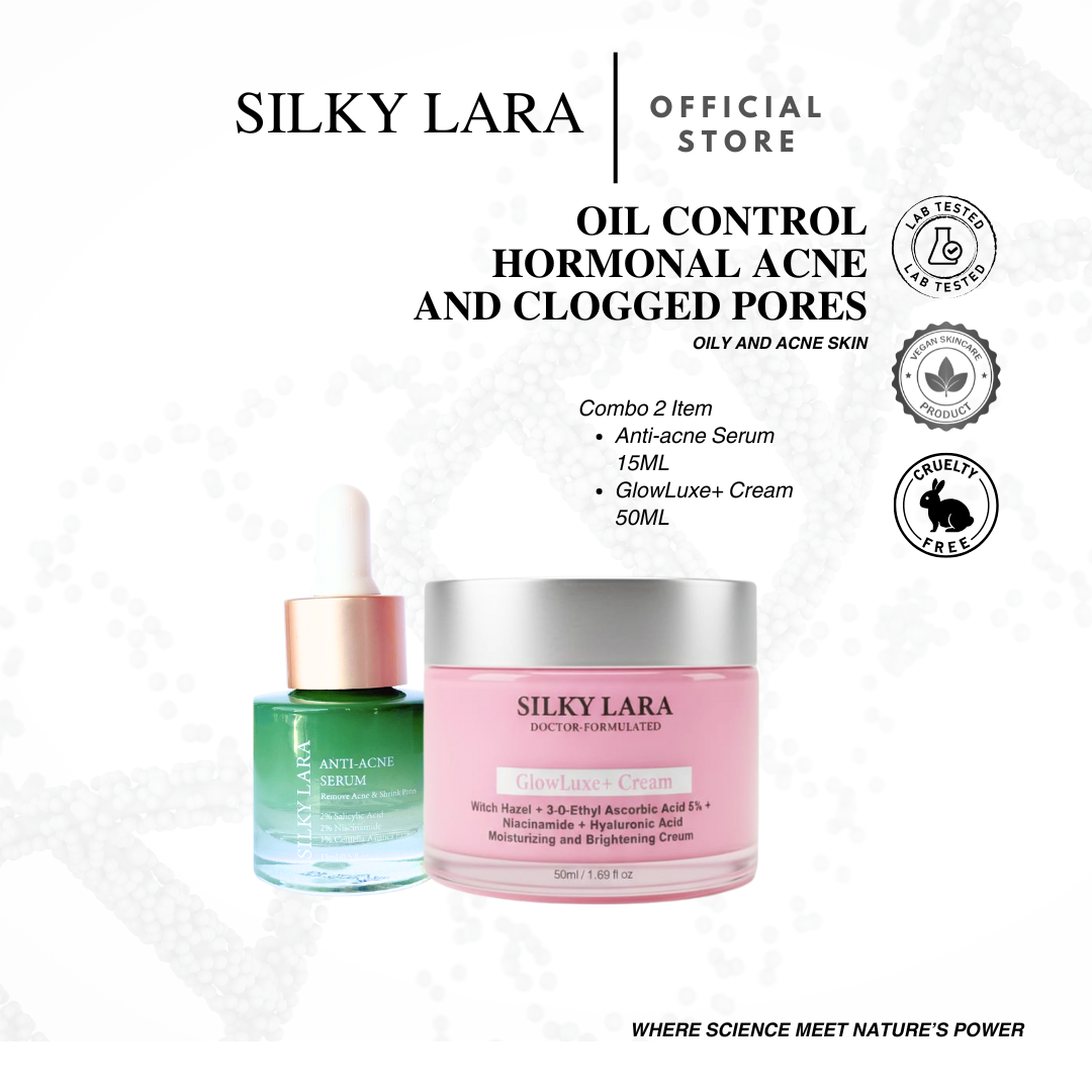 Silky Lara Acne and Oily Skin Series Skincare Set