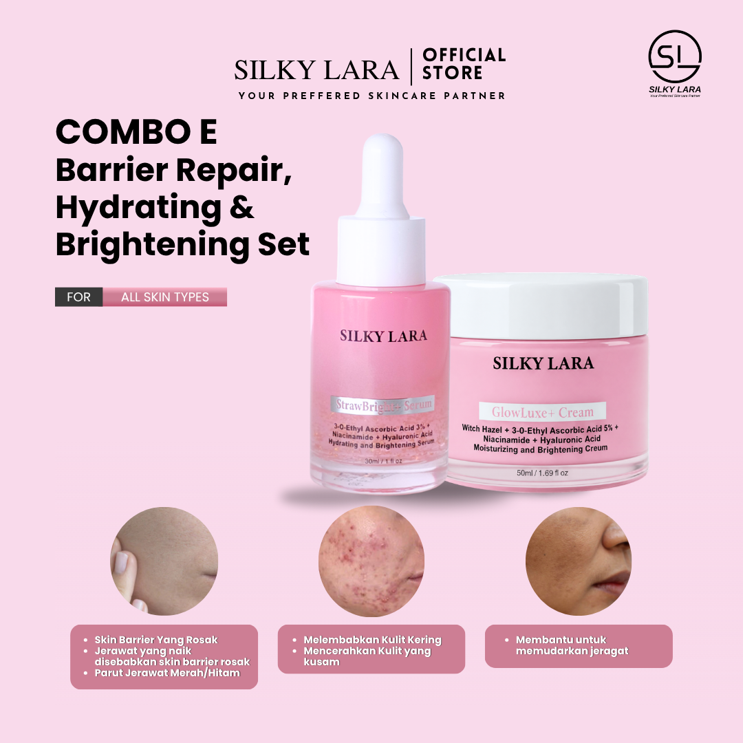 Silky Lara Hydrating Series Skincare Set: Repair Barrier