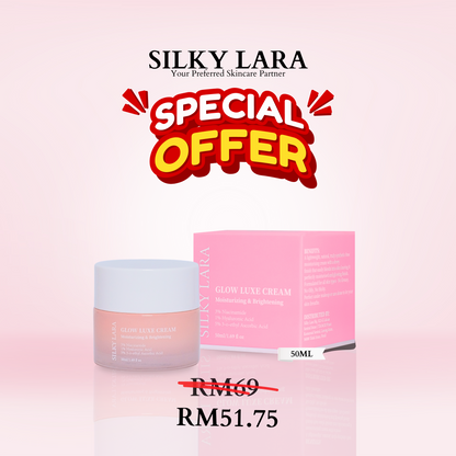 Silky Lara Glow Luxe Cream 50ML (MOISTURIZER)