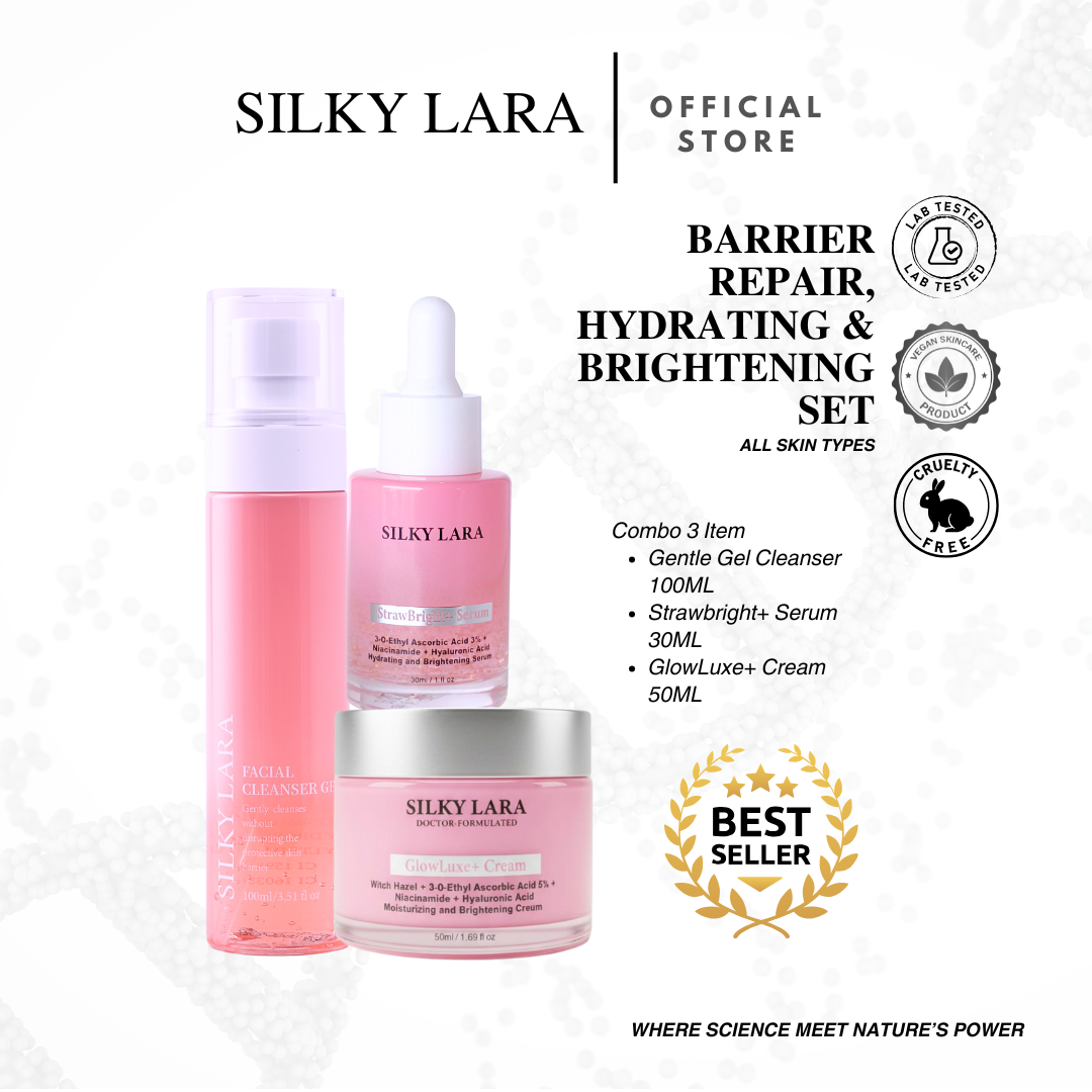 Silky Lara Hydrating Series Skincare Set: Repair Barrier