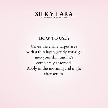 Silky Lara Glow Luxe Cream 50ML (MOISTURIZER)