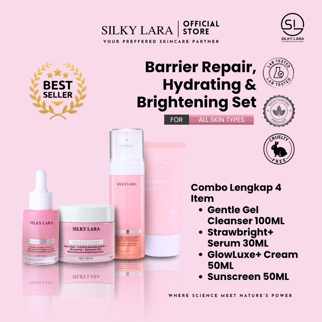 Silky Lara Hydrating Series Skincare Set: Repair Barrier